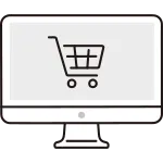 Online Shopping SVG Icon